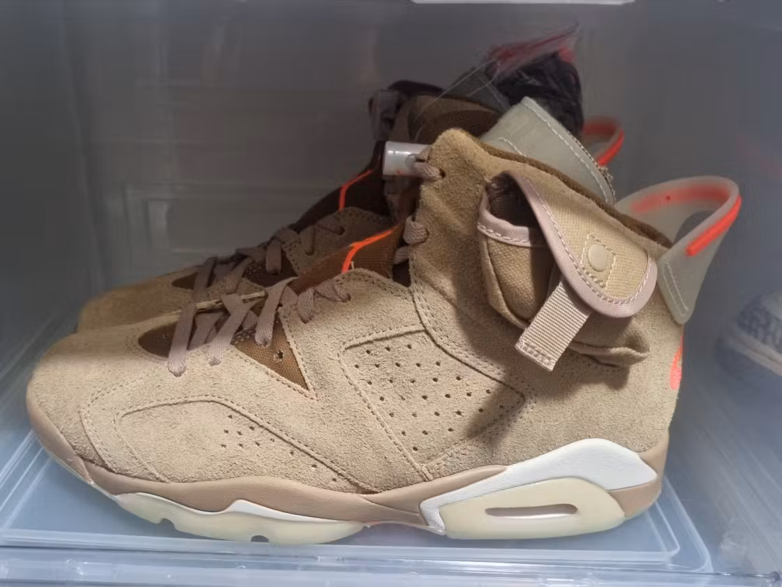 Travis Scott x Air Jordan 6 Retro 'British Khaki' DH0690-200 Travis Scott x Air Jordan 6 Retro 'British Khaki' DH0690-200